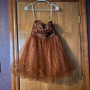 Jasz couture strapless prom dress